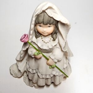 Kim Anderson's Promises Of Love Porcelain Girl Figurine Vintage 1997